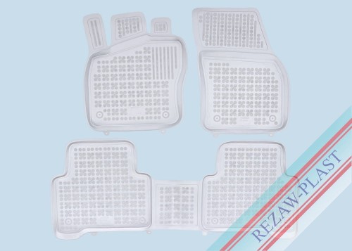 Floor mats grey fit to: Volkswagen TOURAN III 2015 -