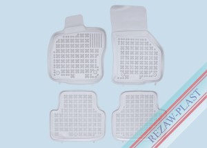 Dywaniki podłogowe szare pasują do: Skoda OCTAVIA III 2013 - 2019, OCTAVIA IV 2019 - 2024