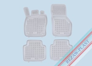 Dywaniki podłogowe szare pasują do: Skoda SUPERB III 2015 - 2023