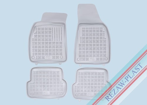 Dywaniki podłogowe szare pasują do: Audi A4 II B6, B7 2000 - 2008