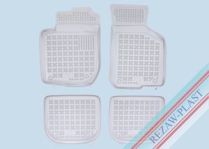 Dywaniki podłogowe szare pasują do: Audi A3 I 8L 1996 - 2003