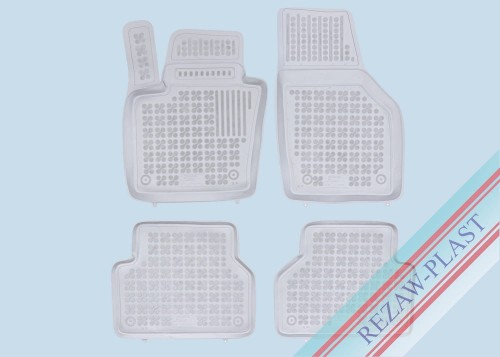Floor mats grey fit to: Audi Q3 I 2011 - 2018