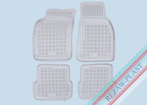 Dywaniki podłogowe szare pasują do: Audi A6 III C6 2008 - 2011