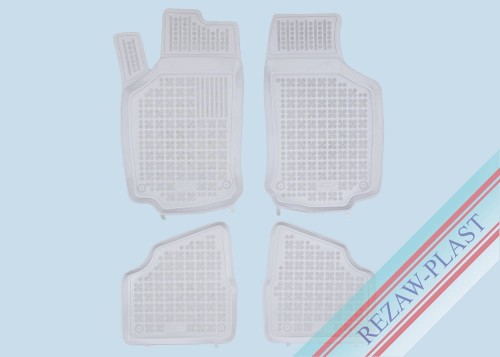 Floor mats grey fit to: Opel CORSA C III 2000 - 2006