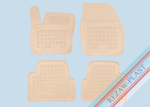 Floor mats beige fits to: Ford KUGA I 2008 - 2012