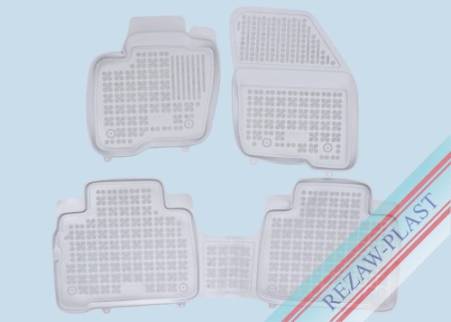 Floor mats grey fit to: Ford GALAXY III 2015 - 2023, S - MAX II 2015 -