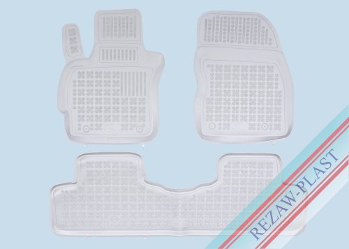 Floor mats grey fit to: Mazda 5 I, II 2005 - 2015