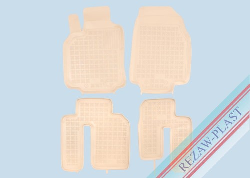 Dywaniki podłogowe beżowe pasują do: Mazda CX-9 2007 - 2015