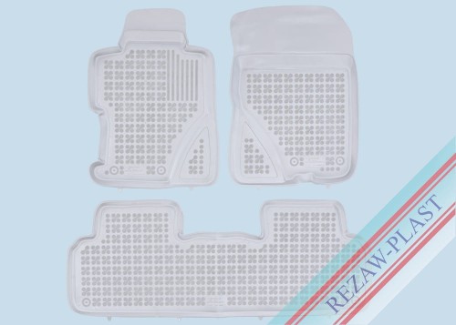 Floor mats grey fit to: Acura ILX 2012-2018, Honda CIVIC VIII 2006 - 2011