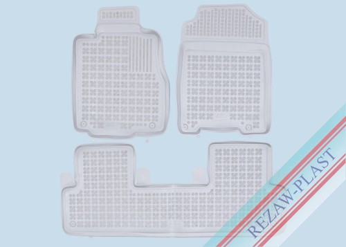 Dywaniki podłogowe szare pasują do: Honda CR - V IV 2012 - 2018