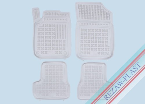 Floor mats grey fit to: Citroen C3 II 2009 - 2016