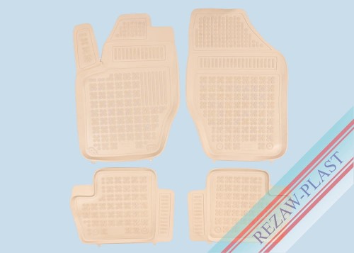 Floor mats beige fit to: DS4 I 2011 - 2015