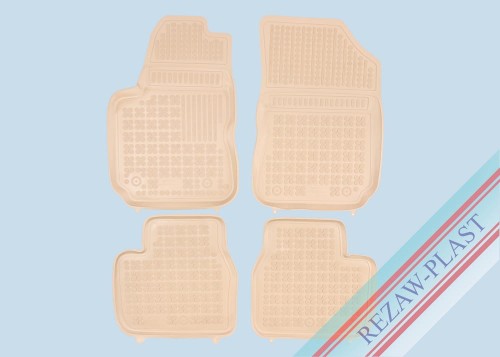 Floor mats beige fit to: Citroen C4 CACTUS 2014 - 2021