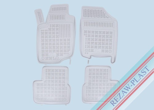 Floor mats grey fit to: Peugeot 207 2006 - 2012