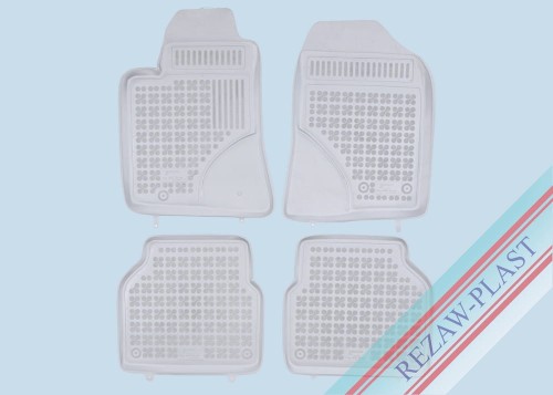 Floor mats grey fit to: Toyota AVENSIS II 2003 - 2009