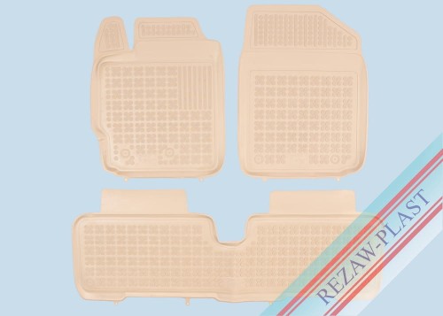Dywaniki podłogowe beżowe pasują do: Toyota URBAN CRUISER 2008 - 2014, YARIS II 2005 - 2011