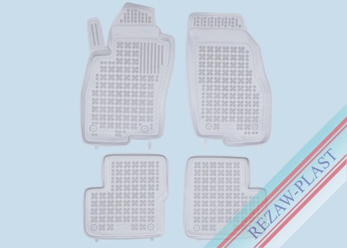 Floor mats grey fit to: Fiat GRANDE PUNTO 2005 - 2009