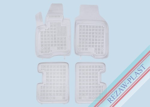 Dywaniki podłogowe szare pasują do: Fiat PANDA III 2012 -