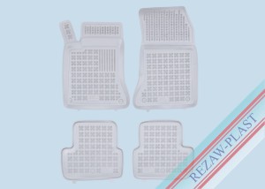 Dywaniki podłogowe szare pasują do: Mercedes W246 B - KLASA 2011 - 2018