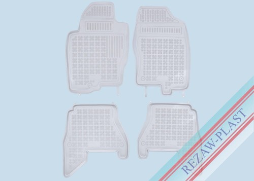 Floor mats grey fit to: Nissan PATHFINDER III 2008 - 2012