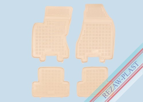 Floor mats beige fit to: Nissan X - TRAIL II T31 2008 - 2013