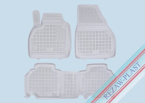 Floor mats grey fit to: Renault KANGOO II 2008 - 2021