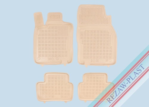 Floor mats beige fit to: Renault KADJAR 2015 - 2022