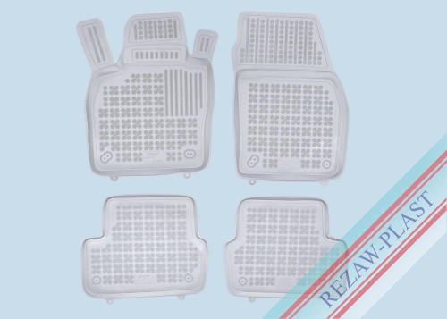 Dywaniki podłogowe szare pasują do: Seat ARONA 2017 - , IBIZA V 2017 -