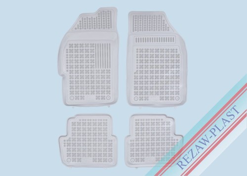 Floor mats grey fit to: Chevrolet SPARK III 2009 - 2012