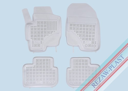 Dywaniki podłogowe szare pasują do: Mitsubishi COLT VI 2009 - 2012