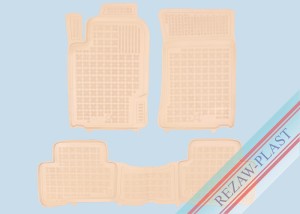 Floor mats beige fit to: SsangYong REXTON W III (Y290) 2012 - 2017