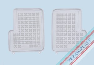 Dywaniki podłogowe szare pasują do: Jeep RENEGADE 2014 - 2021