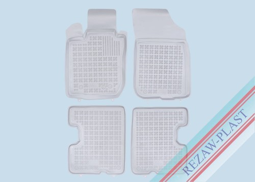 Dywaniki podłogowe szare pasują do: Dacia DUSTER I 2010 - 2013, LOGAN I 2004 - 2012