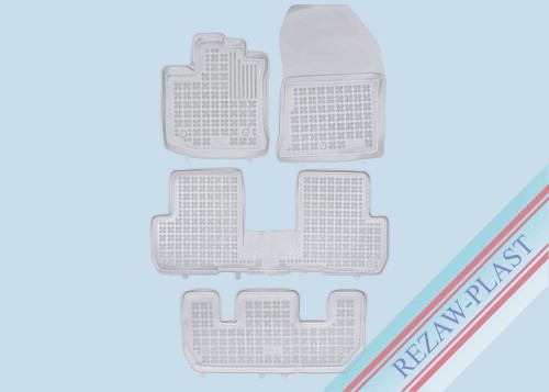 Floor mats grey fit to: Dacia LODGY I, LOGAN I 2012 - 2020