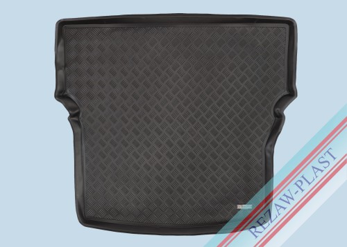 Trunk mat PE with rubber surface fits to: Fiat PANDA II 2003 - 2012