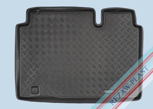 Trunk mat PE with rubber surface fits to: Fiat SCUDO II 2006 - 2016