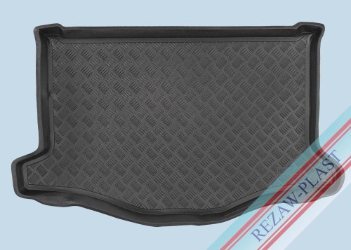 Trunk mat fits to: Honda JAZZ IV (GK) 2015 - 2020, FIT III 2015 - 2021