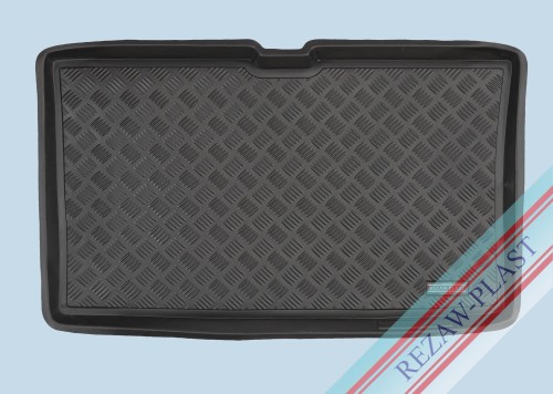 Trunk mat PE with rubber surface fits to: Hyundai GETZ 2002 - 2011