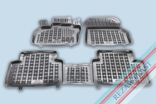 Floor mats black fit to: Renault ZOE (ZE50) 2019 -
