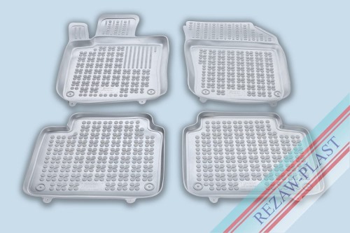 Floor mats grey fit to: Volvo S90 II 2016 -, Volvo V90 II 2016 -