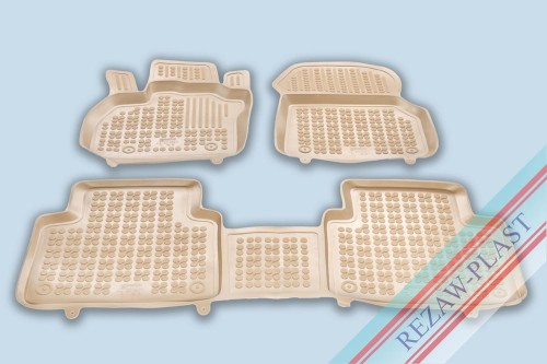 Floor mats beige fit to: Renault ZOE (ZE50) 2019 -