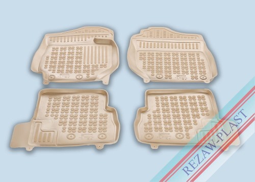 Dywaniki podłogowe beżowe pasują do: Suzuki JIMNY IV 2018 -