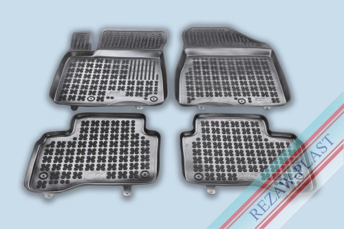 Floor mats black fit to: Kia NIRO I 2016 - 2022